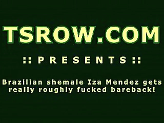 latina ts iza mendez roughly barebacked