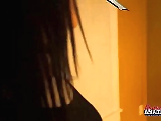 shemale lena kelly gives handjob lesson