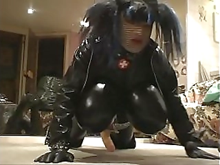 Busty Tranny Banging her Big Cock on the Ranch - A DP Desire Denied!