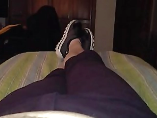 shemale,ankle socks,panties,masterbait