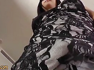 ladyboy spreading her legs wide enough to take the ass-pussy pounding of he