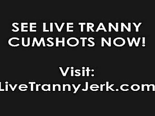 tgirl alana takes a cock and fist in her tight ass