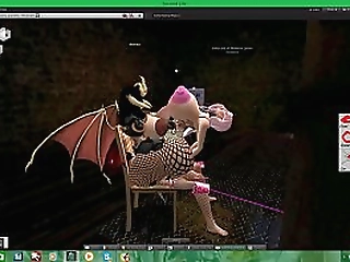 futanari demon on busty white shemale 2.wmv