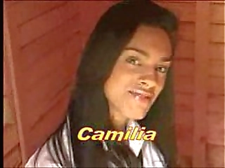 oral petting for pretty tgirl outdoors - camila de castro