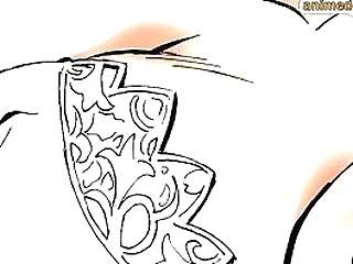 3d comic shemale maid gets licked her cock