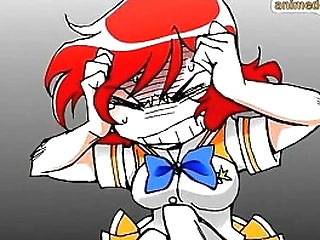 shemale comic coed self masturbating