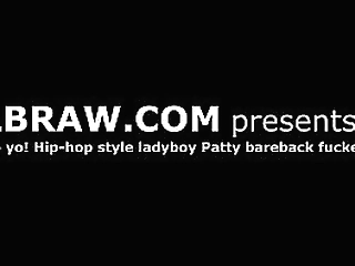 hip hop ladyboy patty barebacked