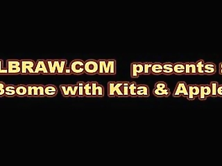 hot 3some with ladyboy and a girl