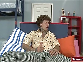 big boobs tranny delia de lions analyzed by horny dude