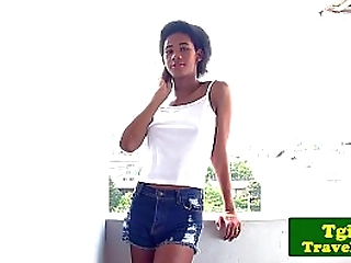 tall tgirl look me shows her big cock