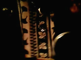 masked amateur asian strokes her cock