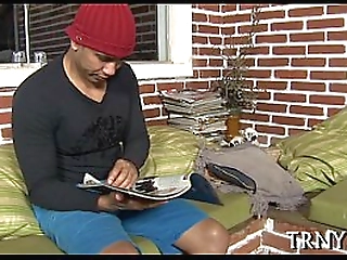 teen tranny loves huge schlongs