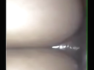 tgirl with big boobs solo cock wanking and ass play