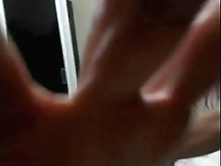 kinky tattooed tranny isabella cruz plays with her hard shecock