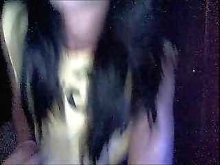 hot shemale cums in front of webcam