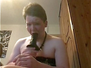 ts goddess jennifer cortez deep throats her horny bf and gets fucked