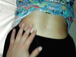 myrella montinni gives her skinny guy an ass pounding