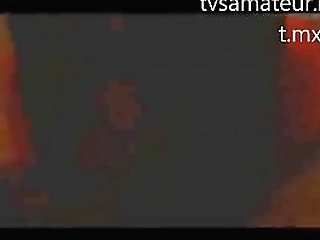 blonde guy gets tgirl and natural girl for threesome