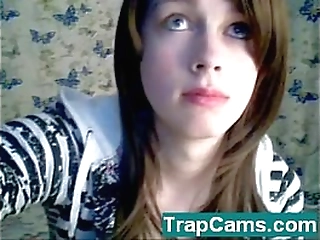teen shemale masturbates on webcam - trapcams.com