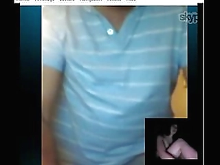 sultry blonde shemale ecstatically strokes her pulsating dildo