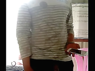 hot brunette nicole lima strips and starts masturbating