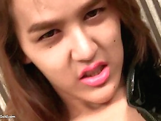 tgirl jaime comes over for an anal pounding