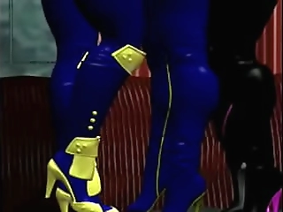 ladyboy lust with two teenager filipino t-girls fuck and cum