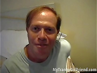 black tranny and old guy mutual fucking