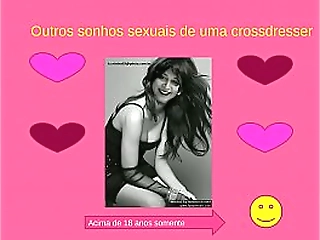 amazing busty tgirl cums on camera