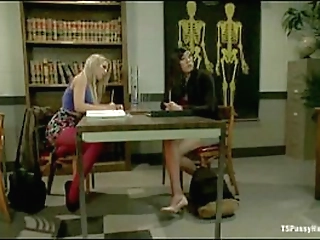 hot, naughty girl first tranny experience