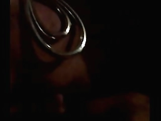 horny shemale paula melo stroking her nice dick