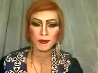 amazing busty ladyboy stroking dick on webcam