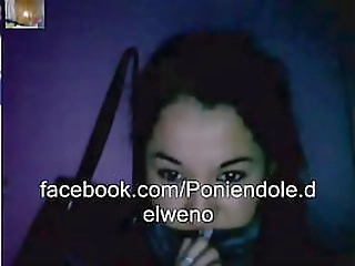 puta chilena mira pene grande (new big cock reaction)