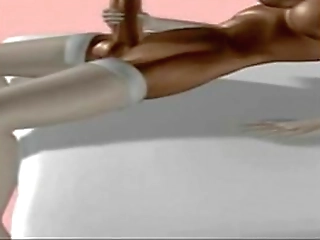 small tits brunette ts rides hard dick