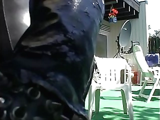 sexy ladyboy bondage beating white guy s ass