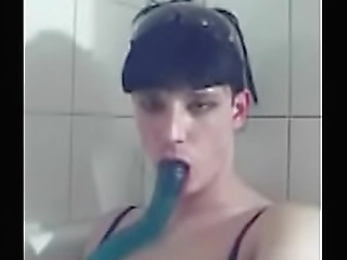 sexy shemale babe rides a guy s huge shaft after blowing him hard