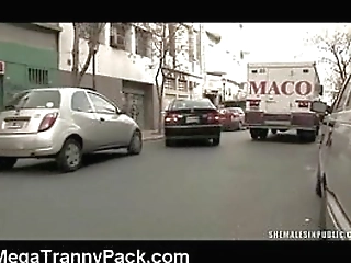 tranny blowjob in a taxi !shemale-shemale-shemale