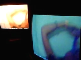 hot blond in black stockings sucking my cock