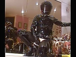 gorgeous brunette asian shemale wanking her big dick on webcam